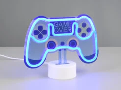 MeineWunschleuchte 2er SET Deko LED Tischleuchten Batterie- Oder USB Betrieben, Höhe 18cm -Lamp Geschaft 2er set deko led tischleuchten batterie oder usb b 3