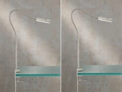 MeineWunschleuchte 2er SET LED Klemmlampen Dimmbar, Schwanenhals Leselampen -Lamp Geschaft 2er set led klemmlampen dimmbar schwanenhals lesel 2