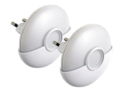 GAO 2er-Set LED Nachtlichter Mit Dämmerungssensor Und Wechselbarer Lichtfarbe -Lamp Geschaft 2er set led nachtlichter mit daemmerungssensor und