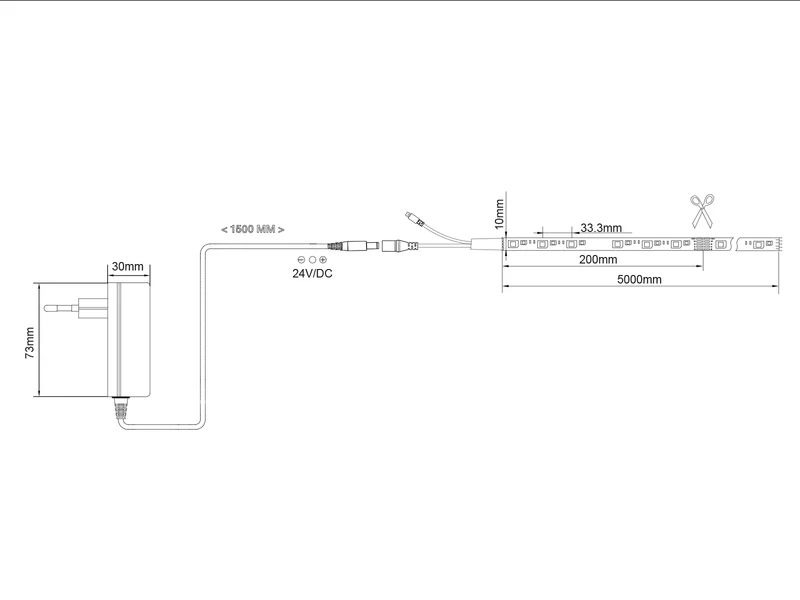 MeineWunschleuchte 2er Set LED Streifen Mit Fernbedienung, RGB Farbwechsel & Dimmer - 5 Meter 9 MeineWunschleuchte 2er Set LED Streifen Mit Fernbedienung, RGB Farbwechsel & Dimmer - 5 Meter – Bild 9