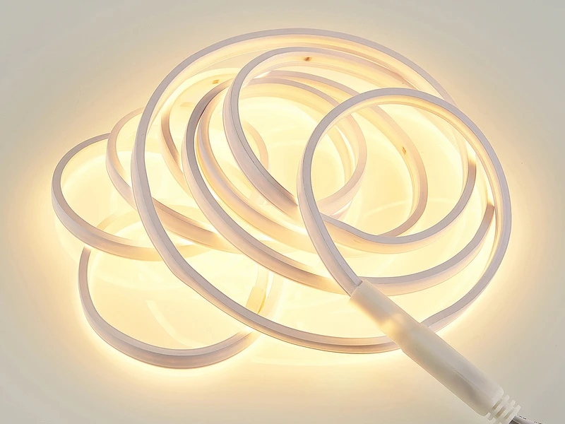 MeineWunschleuchte 2er Set LED Streifen Mit Fernbedienung, RGB Farbwechsler & Dimmer - 3 Meter 2 MeineWunschleuchte 2er Set LED Streifen Mit Fernbedienung, RGB Farbwechsler & Dimmer - 3 Meter – Bild 2