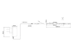 MeineWunschleuchte 2er Set LED Streifen Mit Fernbedienung & RGB Für Innen & Außen - 3 Meter -Lamp Geschaft 2er set led streifen mit fernbedienung rgb fuer in 7