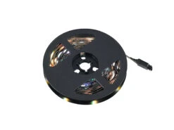 MeineWunschleuchte 2er Set LED Streifen Mit Fernbedienung, RGB & Sound Control - 300cm -Lamp Geschaft 2er set led streifen mit fernbedienung rgb sound c 6