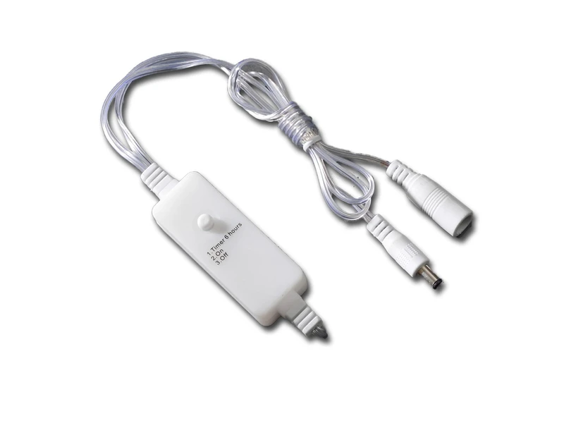 Konstsmide 6h Timer, Nachrüstbar Für Konstsmide LED Innenartikel Mit Trafo, Max. 400 LEDs 2 Konstsmide 6h Timer, Nachrüstbar Für Konstsmide LED Innenartikel Mit Trafo, Max. 400 LEDs – Bild 2