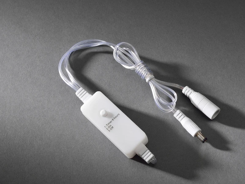 Konstsmide 6h Timer, Nachrüstbar Für Konstsmide LED Innenartikel Mit Trafo, Max. 400 LEDs 3 Konstsmide 6h Timer, Nachrüstbar Für Konstsmide LED Innenartikel Mit Trafo, Max. 400 LEDs – Bild 3