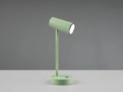Reality Leuchten Akku Tischleuchte LENNY Per USB Aufladbar Sensordimmer Grün, 28cm -Lamp Geschaft akku tischleuchte lenny per usb aufladbar sensordi 4