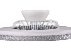 Reality Leuchten Deckenleuchte Mit Ventilator Dimmbar Fernbedienung & Wandhalterung Ø60cm -Lamp Geschaft deckenleuchte mit ventilator dimmbar fernbedienung 4