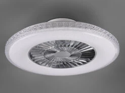 Reality Leuchten Deckenleuchte Mit Ventilator Dimmbar Fernbedienung & Wandhalterung Ø60cm -Lamp Geschaft deckenleuchte mit ventilator dimmbar fernbedienung 7