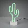 Reality Leuchten Deko LED Tischleuchte CACTUS Batterie- Oder USB Betrieben, Höhe 29cm