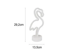 Reality Leuchten Deko LED Tischleuchte FLAMINGO Batterie- Oder USB Betrieben, Höhe 29cm 11 Reality Leuchten Deko LED Tischleuchte FLAMINGO Batterie- Oder USB Betrieben, Höhe 29cm -Lamp Geschaft deko led tischleuchte flamingo batterie oder usb b 3