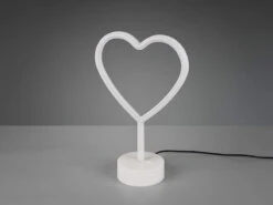 Reality Leuchten Deko LED Tischleuchte HEART Batterie- Oder USB Betrieben, Höhe 30cm -Lamp Geschaft deko led tischleuchte heart batterie oder usb betr 4