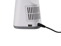 Reality Leuchten Dimmbare LED Schreibtischleuchte VENTO USB Anschluß & Ventilator Weiß Höhe 46cm -Lamp Geschaft dimmbare led schreibtischleuchte vento usb anschlu 5
