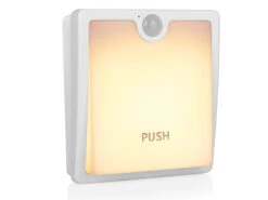 Smartwares Dimmbares LED Nachtlicht Im 2er Set Bewegungs- & Dämmerungssensor - Aufladbar -Lamp Geschaft dimmbares led nachtlicht im 2er set bewegungs daem 2