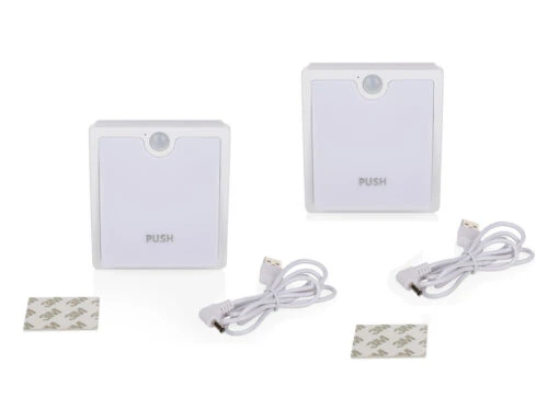 Smartwares Dimmbares LED Nachtlicht Im 2er Set Bewegungs- & Dämmerungssensor - Aufladbar -Lamp Geschaft dimmbares led nachtlicht im 2er set bewegungs daem