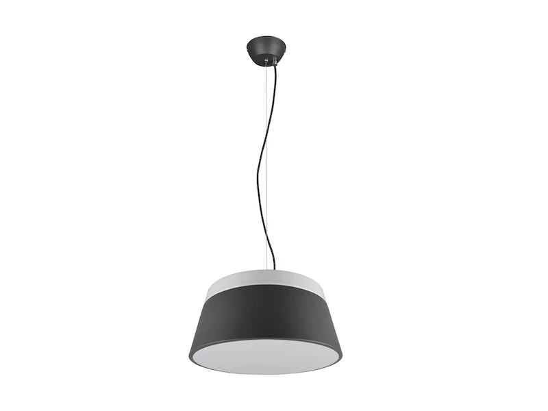 Trio Leuchten Große Moderne LED Pendelleuchte Dimmbar Mit Metallschirm Anthrazit Ø 45cm 3 Trio Leuchten Große Moderne LED Pendelleuchte Dimmbar Mit Metallschirm Anthrazit Ø 45cm – Bild 3
