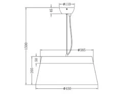 Trio Leuchten Große Moderne LED Pendelleuchte Dimmbar Mit Metallschirm Anthrazit Ø 45cm 9 Trio Leuchten Große Moderne LED Pendelleuchte Dimmbar Mit Metallschirm Anthrazit Ø 45cm -Lamp Geschaft grosse moderne led pendelleuchte dimmbar mit metal 3