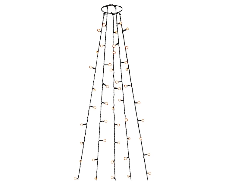 Konstsmide Hängende LED Christbaum Lichterkette 150 Bernsteinfarbene LED´s - "Baummantel" 2 Konstsmide Hängende LED Christbaum Lichterkette 150 Bernsteinfarbene LED´s - "Baummantel" – Bild 2