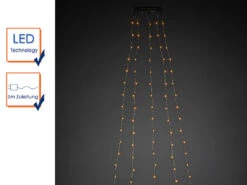 Konstsmide Hängende LED Christbaum Lichterkette 180 Bernsteinfarbene LED´s - "Baummantel" 9 Konstsmide Hängende LED Christbaum Lichterkette 180 Bernsteinfarbene LED´s - "Baummantel" -Lamp Geschaft haengende led christbaum lichterkette 180 bernstei 2