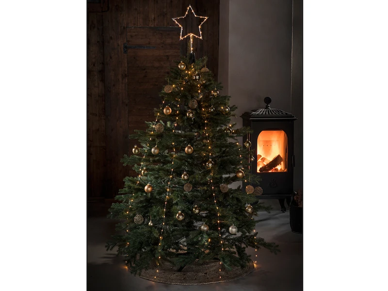 Konstsmide Hängende LED Christbaum Lichterkette Mit Stern Für Innen 274 LED´s -"Baummantel" 4 Konstsmide Hängende LED Christbaum Lichterkette Mit Stern Für Innen 274 LED´s -"Baummantel" – Bild 4
