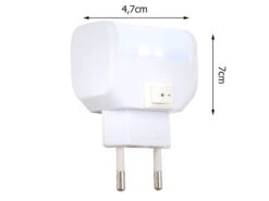 Globo Ideales LED Nachtlicht CHASER Orientierungsleuchte Mit Schalter Für Steckdose -Lamp Geschaft ideales led nachtlicht chaser orientierungsleuchte 1