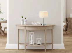 MeineWunschleuchte Klassische LED Tischleuchte Silber Mit Stoffschirm Weiß, Höhe 32cm -Lamp Geschaft klassische led tischleuchte silber mit stoffschirm 7