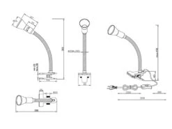 Trio Leuchten Klemmleuchte FLEXO Schwarz - Klemmspot & Schwanenhals Leselampe 6 Trio Leuchten Klemmleuchte FLEXO Schwarz - Klemmspot & Schwanenhals Leselampe -Lamp Geschaft klemmleuchte flexo schwarz klemmspot schwanenhals 1 2