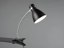 Reality Leuchten Klemmleuchte HARVEY Flexibel, Chrom & Metallschirm Schwarz, 36cm 8 Reality Leuchten Klemmleuchte HARVEY Flexibel, Chrom & Metallschirm Schwarz, 36cm -Lamp Geschaft klemmleuchte harvey flexibel chrom metallschirm sc 2