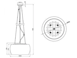 Trio Leuchten Kristall Pendelleuchte VAPORE Glas Chrom Verspiegelt & Rauchglas Optik Ø 40cm 18 Trio Leuchten Kristall Pendelleuchte VAPORE Glas Chrom Verspiegelt & Rauchglas Optik Ø 40cm -Lamp Geschaft kristall pendelleuchte vapore glas chrom verspiege 8
