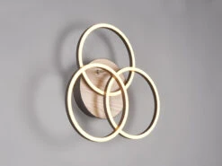 Reality Leuchten LED Deckenleuchte CIRCLE Holzoptik 3 Ringe Verstellbar, Nachtlicht Ø43cm 13 Reality Leuchten LED Deckenleuchte CIRCLE Holzoptik 3 Ringe Verstellbar, Nachtlicht Ø43cm -Lamp Geschaft led deckenleuchte circle holzoptik 3 ringe verstel 5