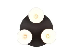 MeineWunschleuchte LED Deckenleuchte Mit 3 Metall Lampenschirmen Multicolor Ø 37cm -Lamp Geschaft led deckenleuchte mit 3 metall lampenschirmen mult 5