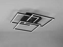 Reality Leuchten LED Deckenleuchte MOBILE Schwarz Dimmbar, Nachtlicht, Lichtfarbe Einstellbar -Lamp Geschaft led deckenleuchte mobile schwarz dimmbar nachtlich 7