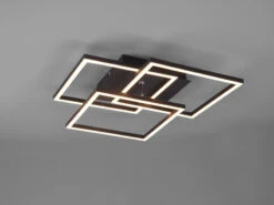 Reality Leuchten LED Deckenleuchte MOBILE Schwarz Dimmbar, Nachtlicht, Lichtfarbe Einstellbar -Lamp Geschaft led deckenleuchte mobile schwarz dimmbar nachtlich 8