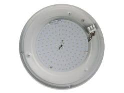 Niermann LED-Deckenleuchte Rund, Glas Alabaster, Dekorring Messing Poliert, Ø 30cm -Lamp Geschaft led deckenleuchte rund glas alabaster dekorring me 2