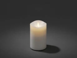 Konstsmide LED Duftkerze Mit 6h Timer, Flackernd, Ø 9cm, Höhe 13cm, Batteriebetrieb -Lamp Geschaft led duftkerze mit 6h timer flackernd 9cm hoehe 13c 2