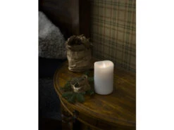 Konstsmide LED Duftkerze Mit 6h Timer, Flackernd, Ø 9cm, Höhe 13cm, Batteriebetrieb -Lamp Geschaft led duftkerze mit 6h timer flackernd 9cm hoehe 13c 7
