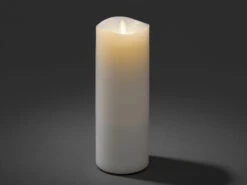 Konstsmide LED Duftkerze Mit 6h Timer, Flackernd, Ø 9cm, Höhe 23cm, Batteriebetrieb -Lamp Geschaft led duftkerze mit 6h timer flackernd 9cm hoehe 23c 2