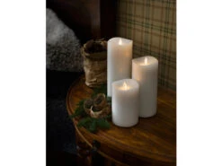 Konstsmide LED Duftkerze Mit 6h Timer, Flackernd, Ø 9cm, Höhe 23cm, Batteriebetrieb -Lamp Geschaft led duftkerze mit 6h timer flackernd 9cm hoehe 23c 7