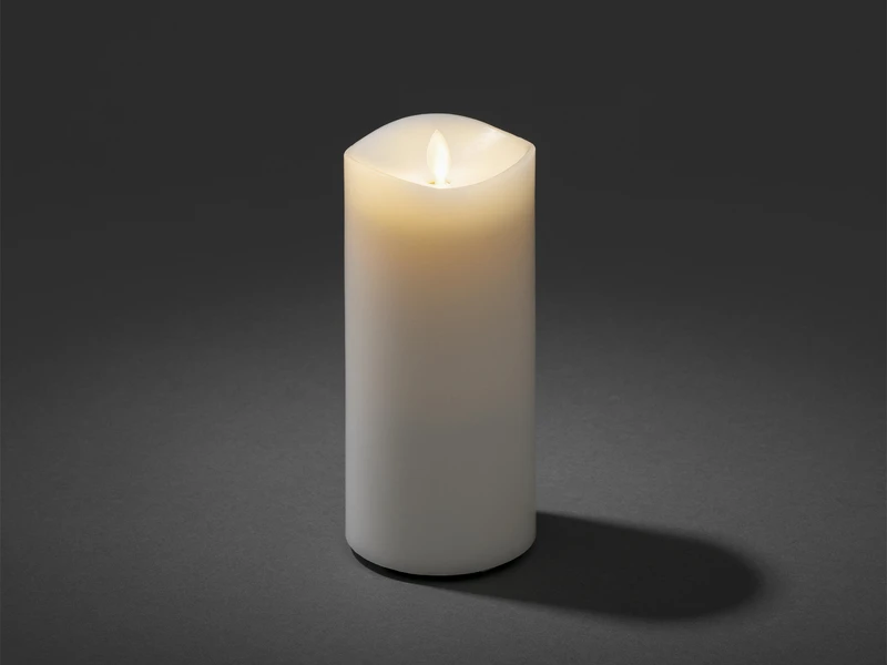 Konstsmide LED Duftkerze Mit 6h Timer, Flackernd, Höhe 18cm, Batteriebetrieb, 4 Düfte 3 Konstsmide LED Duftkerze Mit 6h Timer, Flackernd, Höhe 18cm, Batteriebetrieb, 4 Düfte – Bild 3