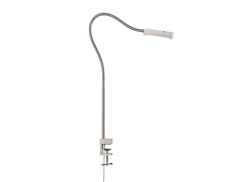 Fischer & Honsel LED Klemmleuchte RAIK Dimmbar, Schwanenhals Leselampe 2 Fischer & Honsel LED Klemmleuchte RAIK Dimmbar, Schwanenhals Leselampe – Bild 2