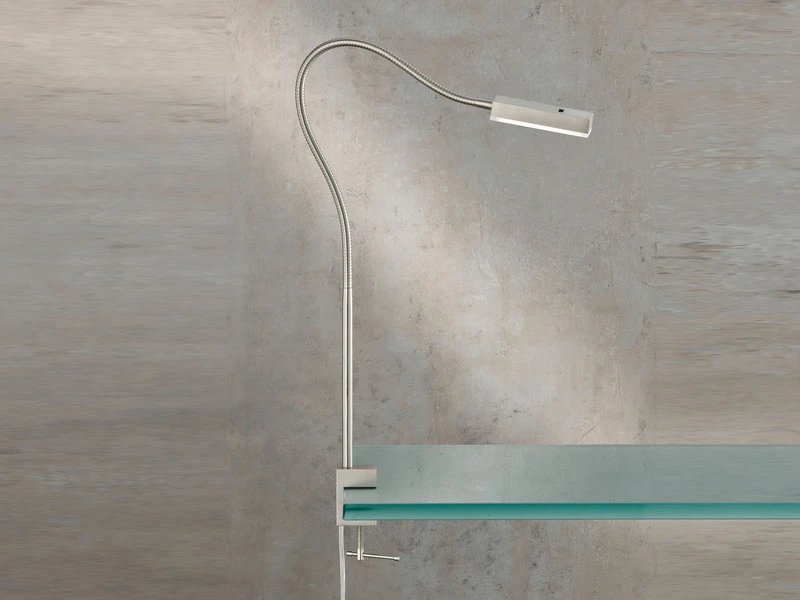 Fischer & Honsel LED Klemmleuchte RAIK Dimmbar, Schwanenhals Leselampe 3 Fischer & Honsel LED Klemmleuchte RAIK Dimmbar, Schwanenhals Leselampe – Bild 3