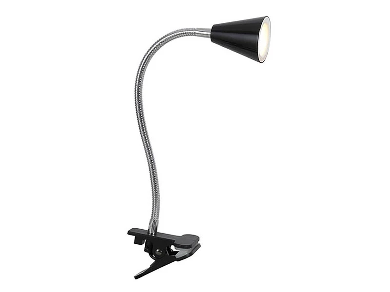 FHL Easy LED Klemmleuchte ZIRBEL Schwarz - Klemmspot & Schwanenhals Leselampe 2 FHL Easy LED Klemmleuchte ZIRBEL Schwarz - Klemmspot & Schwanenhals Leselampe – Bild 2