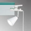 FHL Easy LED Klemmleuchte ZIRBEL Weiß - Flexibler Klemmspot & Leselampe Schreibtisch