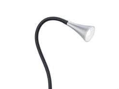 Reality Leuchten LED Klemmleuchten 2er SET 1 Flammig Schwanenhalslampe In Silber/Schwarz -Lamp Geschaft led klemmleuchten 2er set 1 flammig schwanenhalsla 9