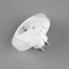 Reality Leuchten LED Nachtlicht BAILEY Plug-in Mit Steckdose & Dämmerungssensor - Ø 9cm