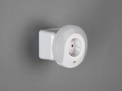 MeineWunschleuchte LED Nachtlichter 2er SET Plug-in Mit Steckdose & Dämmerungssensor - Ø 9cm -Lamp Geschaft led nachtlichter 2er set plug in mit steckdose dae 7