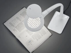 MeineWunschleuchte LED Schreibtischlampen 2er Set Weiß Flexibel Mit Lupe, 3fach Dimmer 8 MeineWunschleuchte LED Schreibtischlampen 2er Set Weiß Flexibel Mit Lupe, 3fach Dimmer -Lamp Geschaft led schreibtischlampen 2er set weiss flexibel mit 1 3
