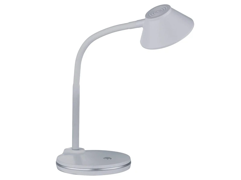 Reality Leuchten LED Schreibtischleuchte BERRY Flexibel, Kunststoff Weiß, 33cm Hoch 2 Reality Leuchten LED Schreibtischleuchte BERRY Flexibel, Kunststoff Weiß, 33cm Hoch – Bild 2