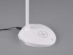 Reality Leuchten LED Schreibtischleuchte LOAD In Weiß Mit Induktiver Ladestation Im Sockel -Lamp Geschaft led schreibtischleuchte load in weiss mit induktiv 5
