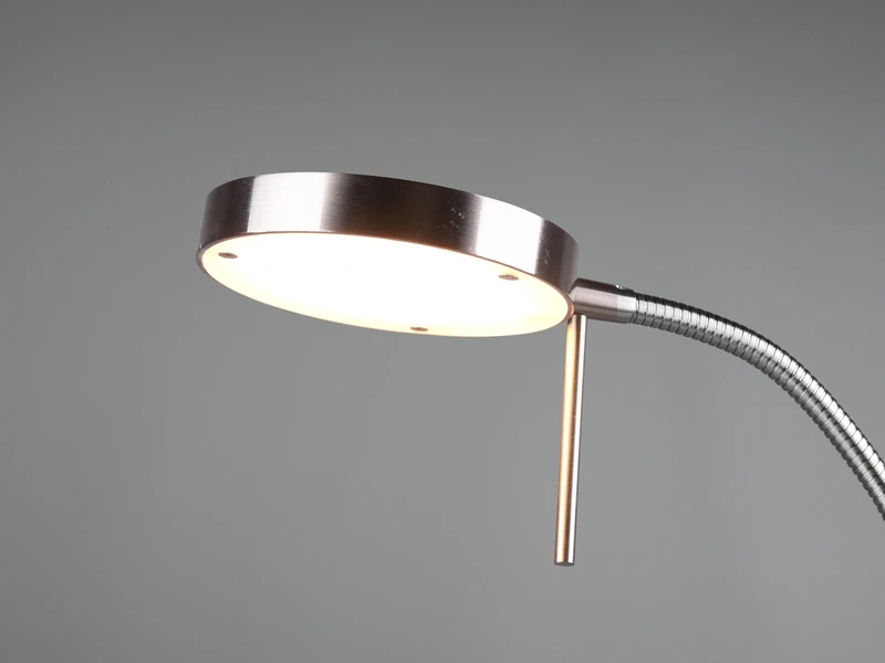 Trio Leuchten LED Schreibtischleuchte MONZA Dimmbar Mit Flexarm, Höhe 57cm, Silber 7 Trio Leuchten LED Schreibtischleuchte MONZA Dimmbar Mit Flexarm, Höhe 57cm, Silber – Bild 7