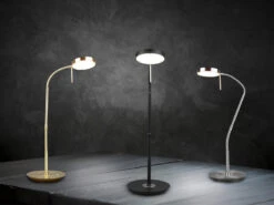 Trio Leuchten LED Schreibtischleuchte MONZA Dimmbar Mit Flexarm, Höhe 57cm, Schwarz -Lamp Geschaft led schreibtischleuchte monza dimmbar mit flexarm 1 9